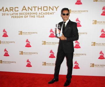La Academia honra a Marc Anthony como Persona del Año 2016