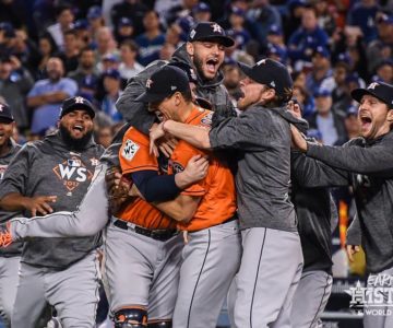 Los Astros se alinearon y se vuelven campeones de la Serie Mundial