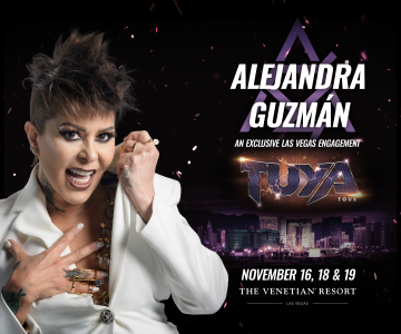 Tuya Tour convertirá a la Guzmán en la reina de Las Vegas